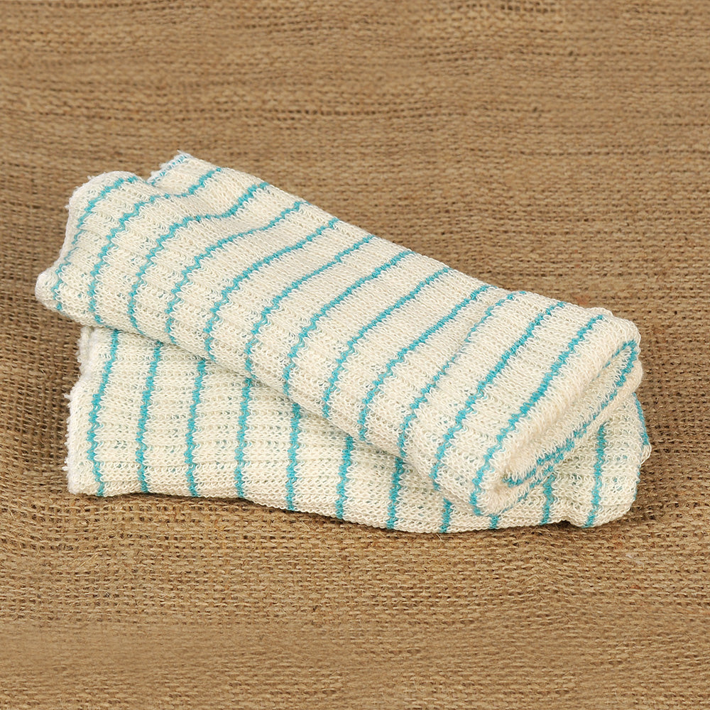 Double Layer Striped Dishcloths