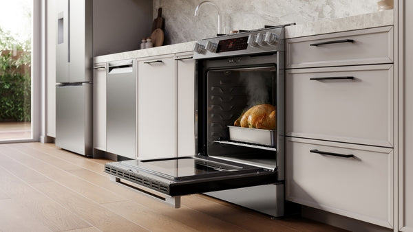 300 Series, Slide-in Gas Range, Stainless Steel