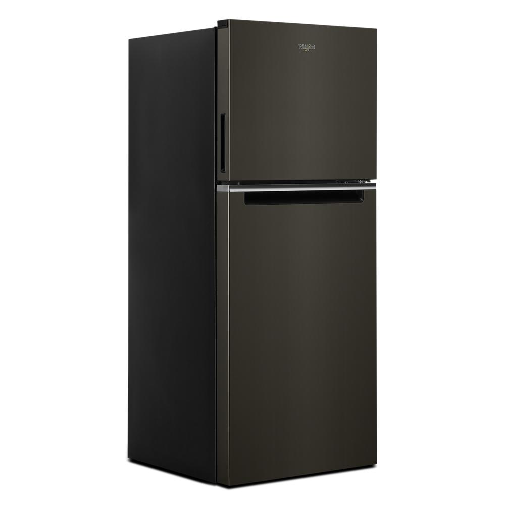 Black top-freezer refrigerator with slim design from Refrigerators and Kitchen & Kitchenware collections