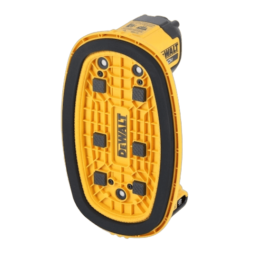 Yellow and black cordless lifter tool with textured grip and DEWALT branding for home improvement tasks and tools use