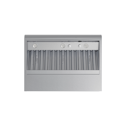 Under-cabinet stainless steel range hood with pro-style design and powerful blower from kitchen and appliances collection