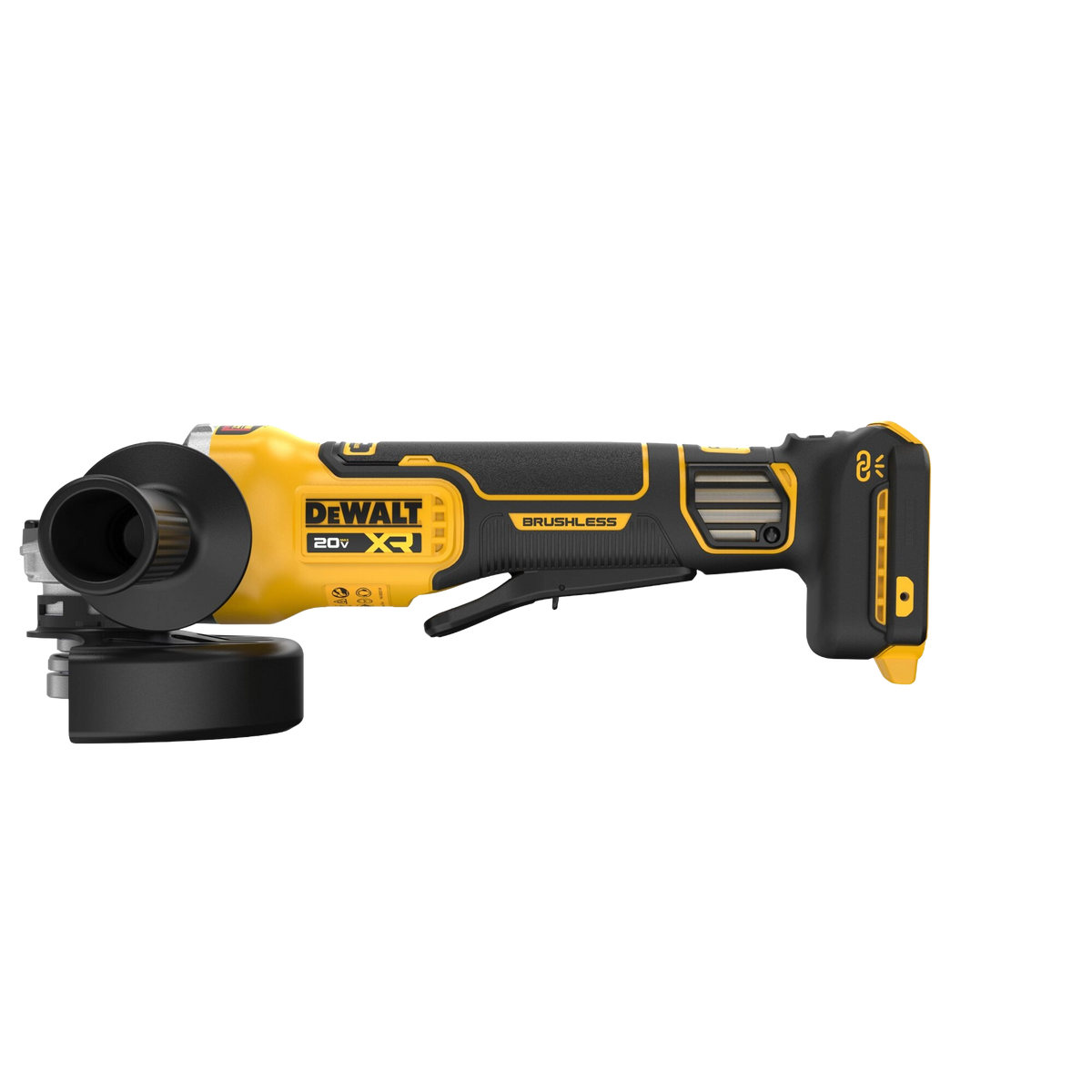 DEWALT 20V MAX* XR® 4-1/2" - 5" Brushless Variable Speed Paddle Switch Grinder (Tool Only)