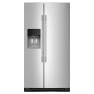 20.8 Cu. Ft. 36-Inch Counter-Depth Side-by-Side Refrigerator with Exterior Ice and Water Dispenser in PrintShield® Finish