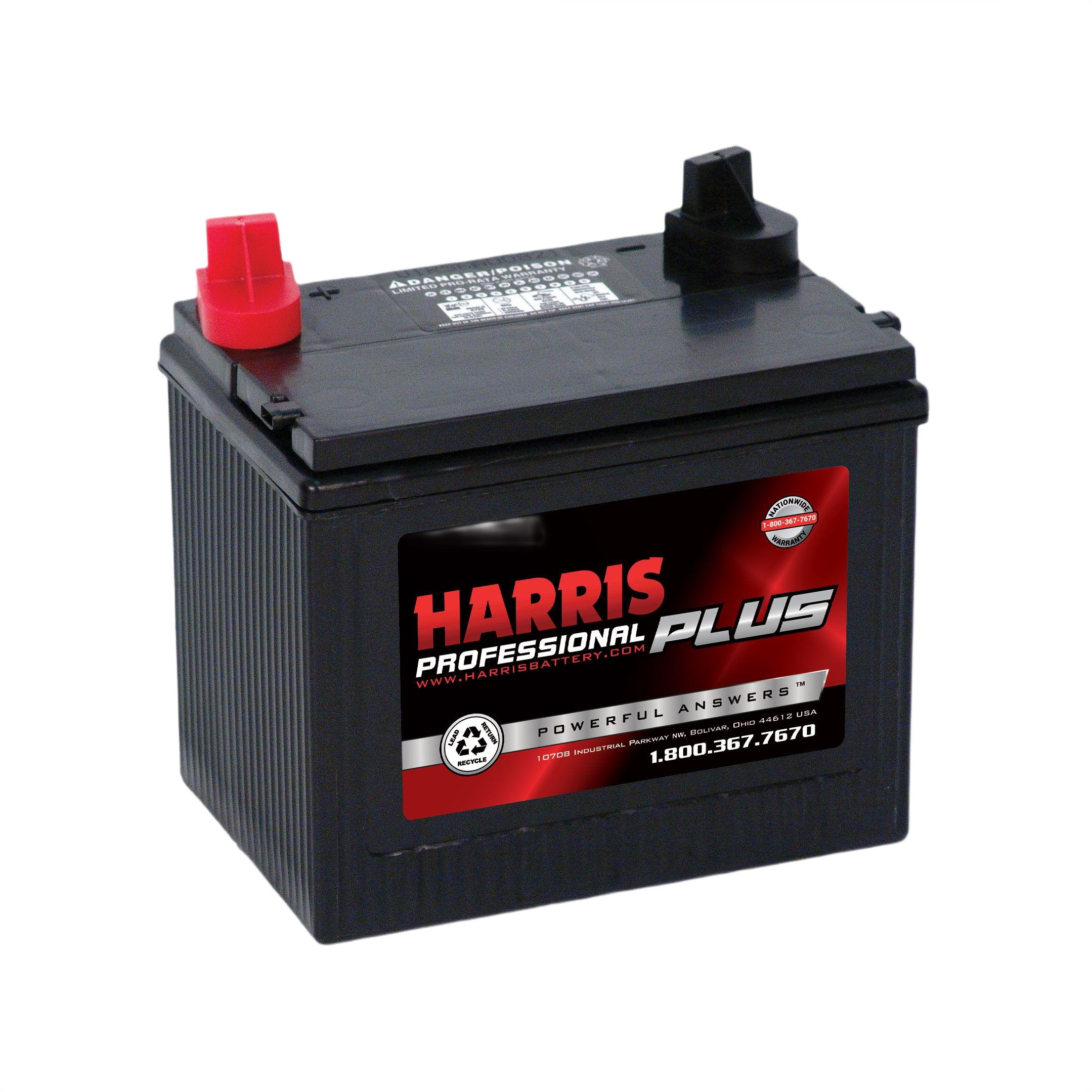 サプリメント harri Harris Battery Professional Plus U1L-XH 340 CCA Tractor Battery