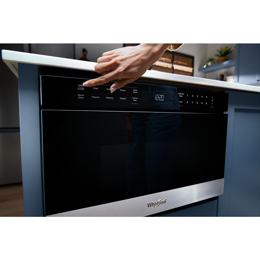 24-inch Built-in Microwave Drawer with Sensor Cooking