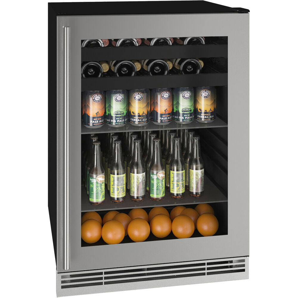 Beverage Center 24", 1 Class, Reversible Hinge