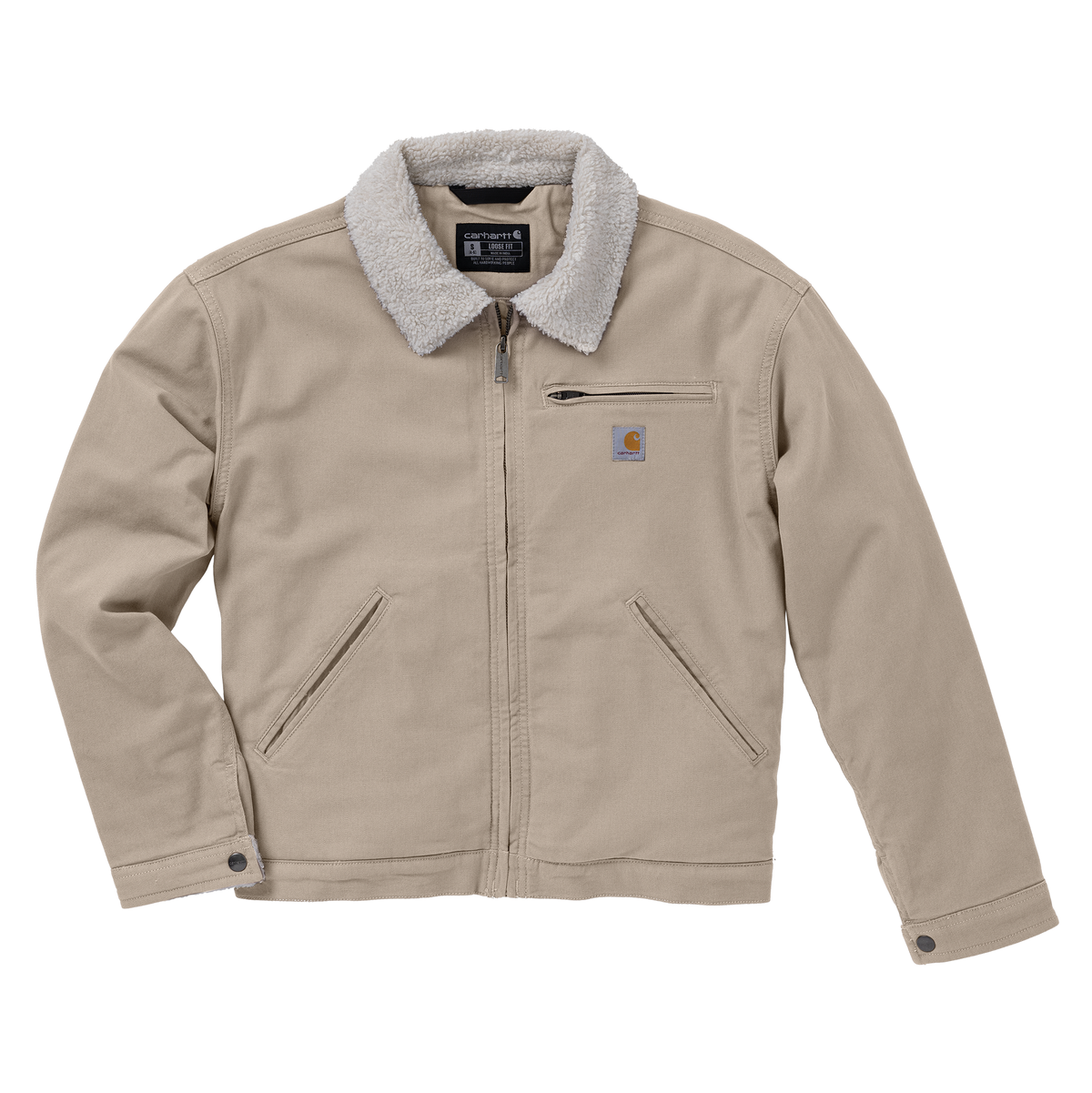 Carhartt Women's Crawford Sherpa Detroit Jacket - Warm & Stylish
