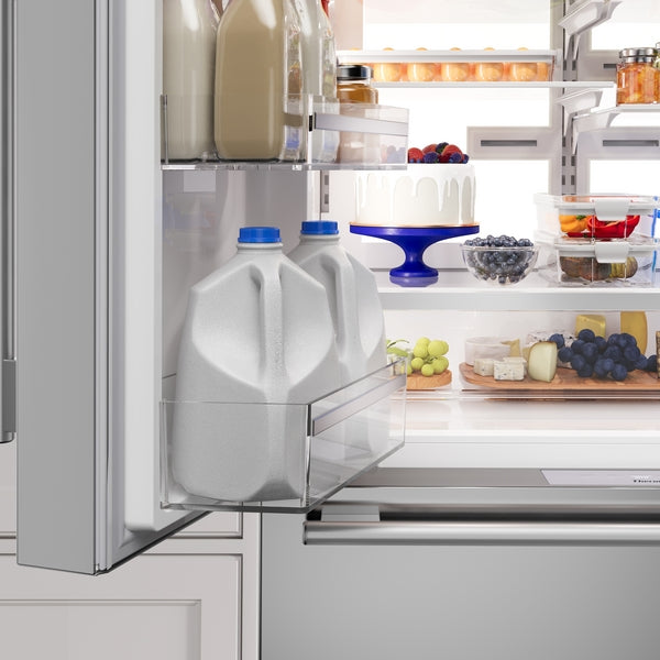 Freedom®, Freestanding French Door Bottom Mount Refrigerator, 36'' Masterpiece®, Stainless Steel