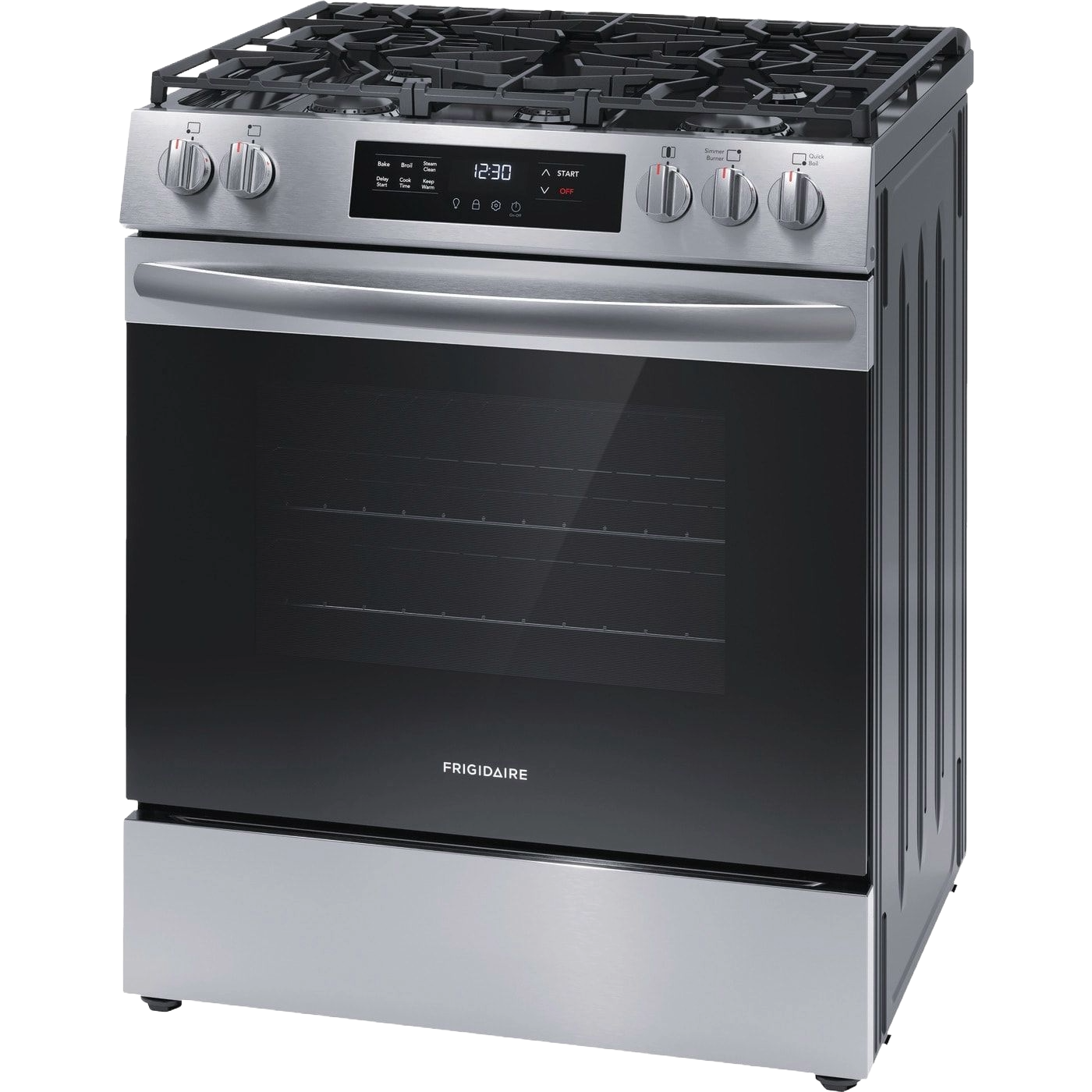 30" Front Control Gas Range