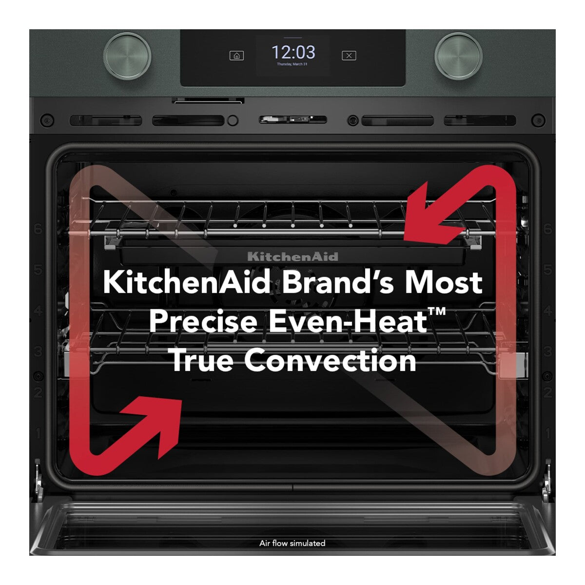 30-inch Smart Electric Double Wall Oven with Intelligent Cooking Camera - Black Ore