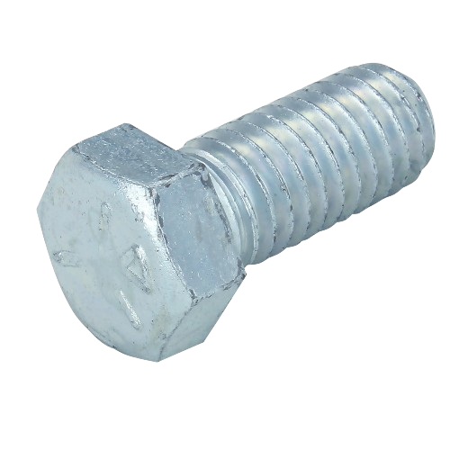 Galvanized steel hex cap screw with coarse threads, suitable for John Deere parts and home improvement projects under $50