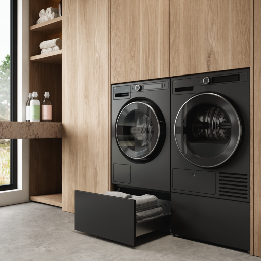 Hidden Helpers Pull-Out Drawer For Laundry HP320G - Graphite Black