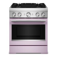 30-Inch 4 Burner Commercial-Style Dual Fuel Range with No Preheat Air Fry Mode