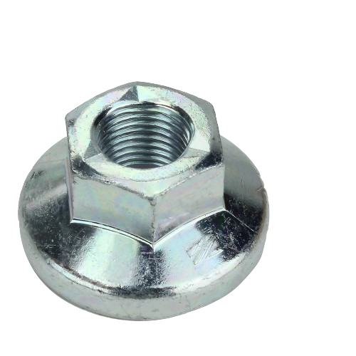9/16 inch flanged lock nut with metallic finish for John Deere parts and accessories under $50 collection