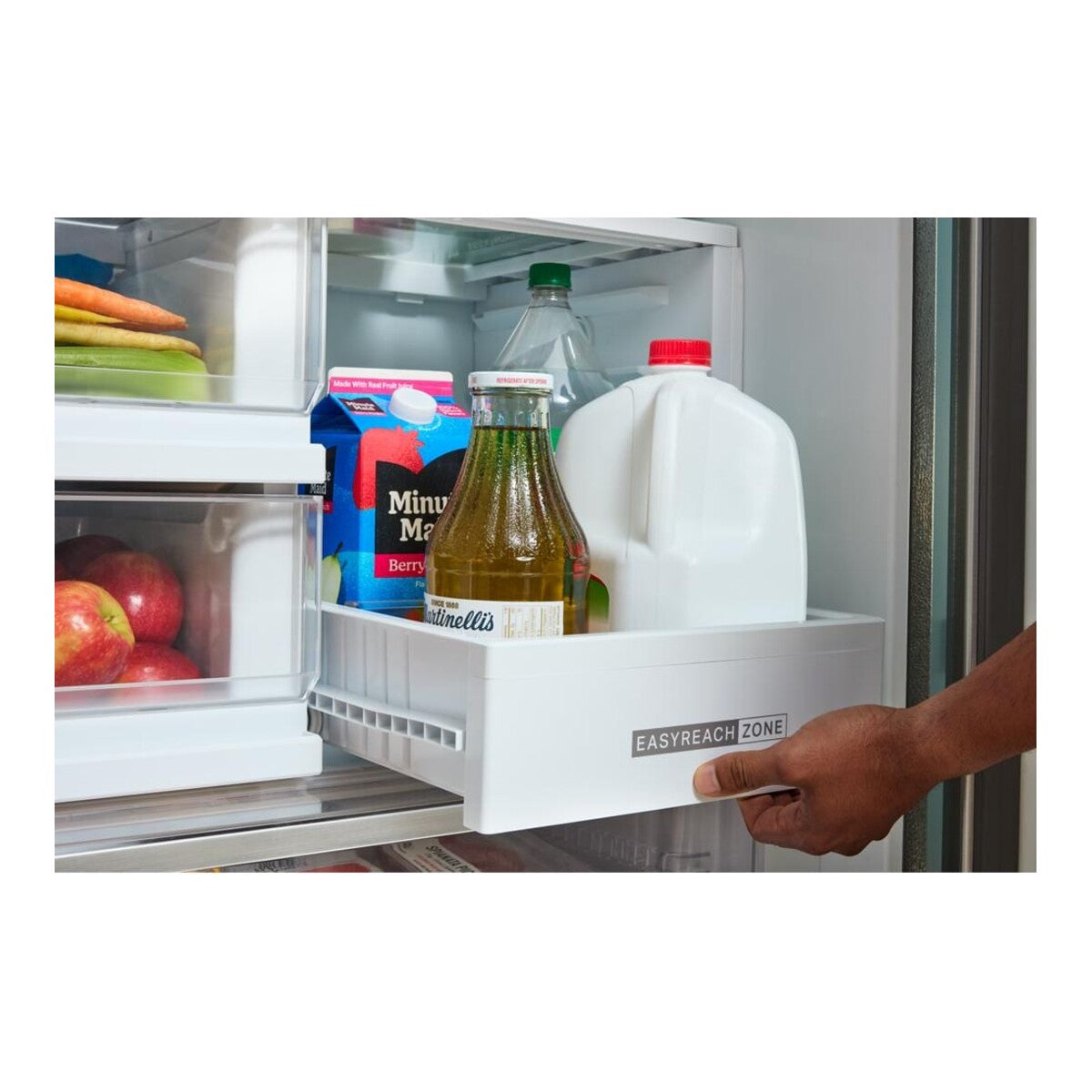 36-inch Wide True Counter-Depth 3-Door French Door Refrigerator - 23.4 cu. ft.