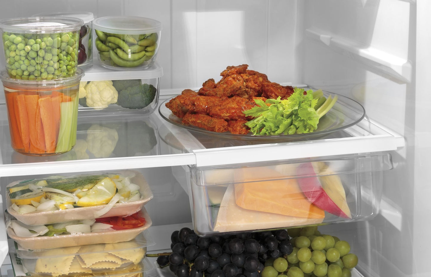 GE® ENERGY STAR® 16.6 Cu. Ft. Top-Freezer Refrigerator