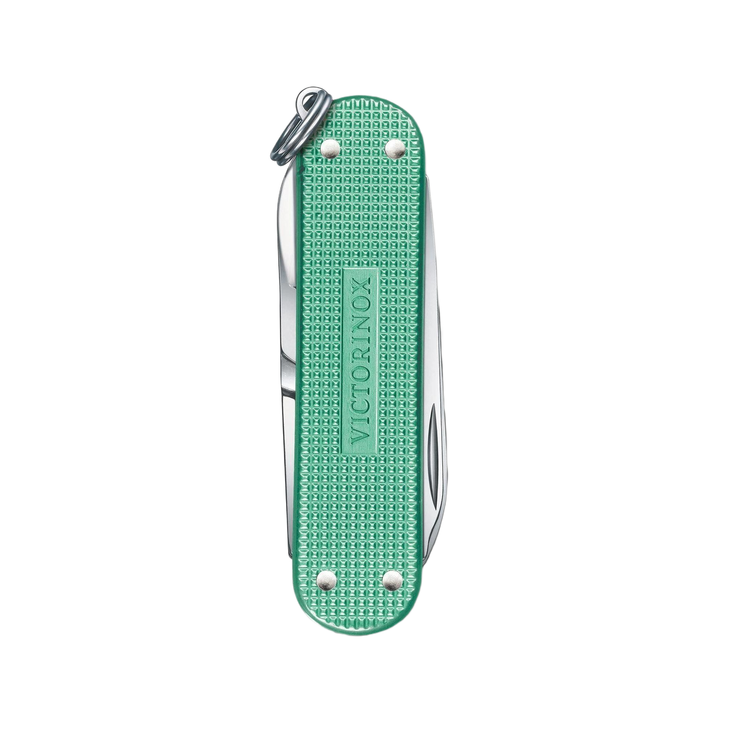 Compact mint green Alox pocket knife with multiple tools for cutting and woodworking tasks under $50 collection