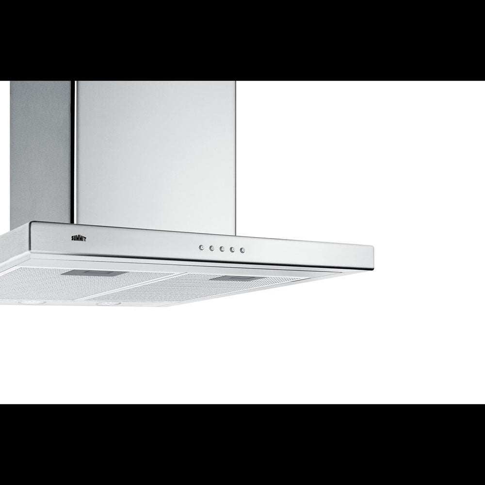 24" Wide Wall-Mounted Range Hood