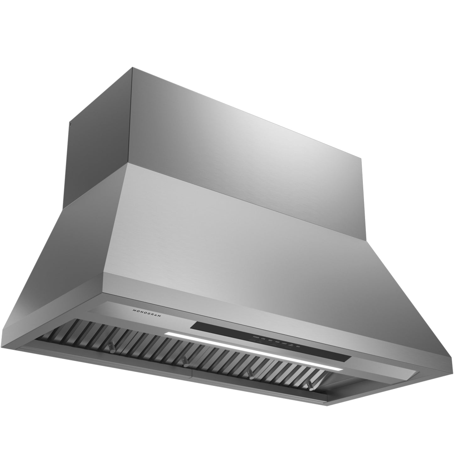 Stainless steel range hood with modern design for kitchen over the range hoods and home improvement appliances collection