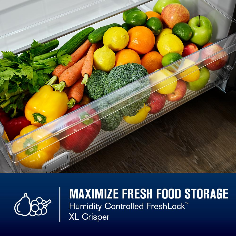 33-Inch Wide Top-Freezer Refrigerator with Garage Mode—21 Cu. Ft.