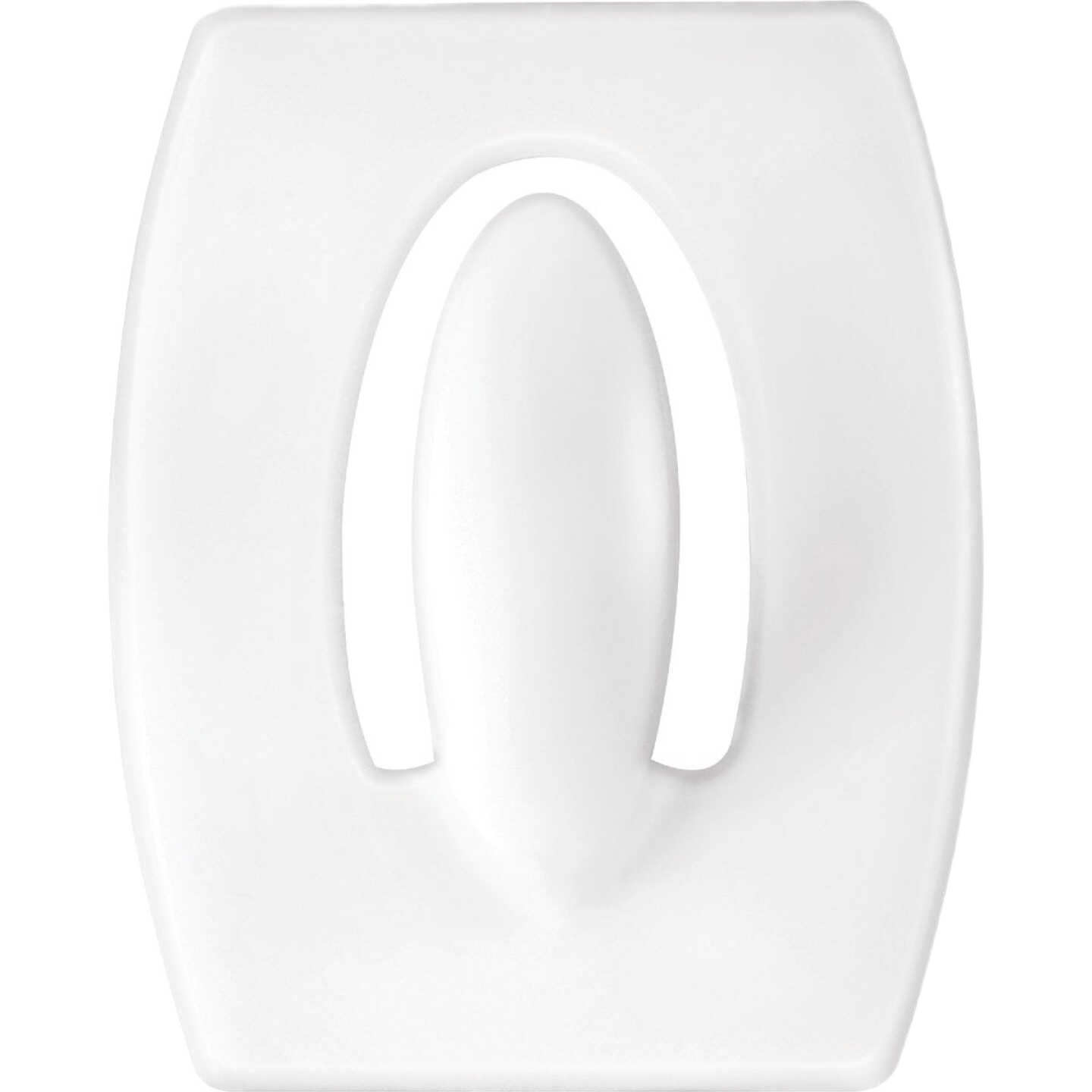 Single white mini adhesive hook with Command technology for damage-free hanging in hardware and fasteners under $50 collection