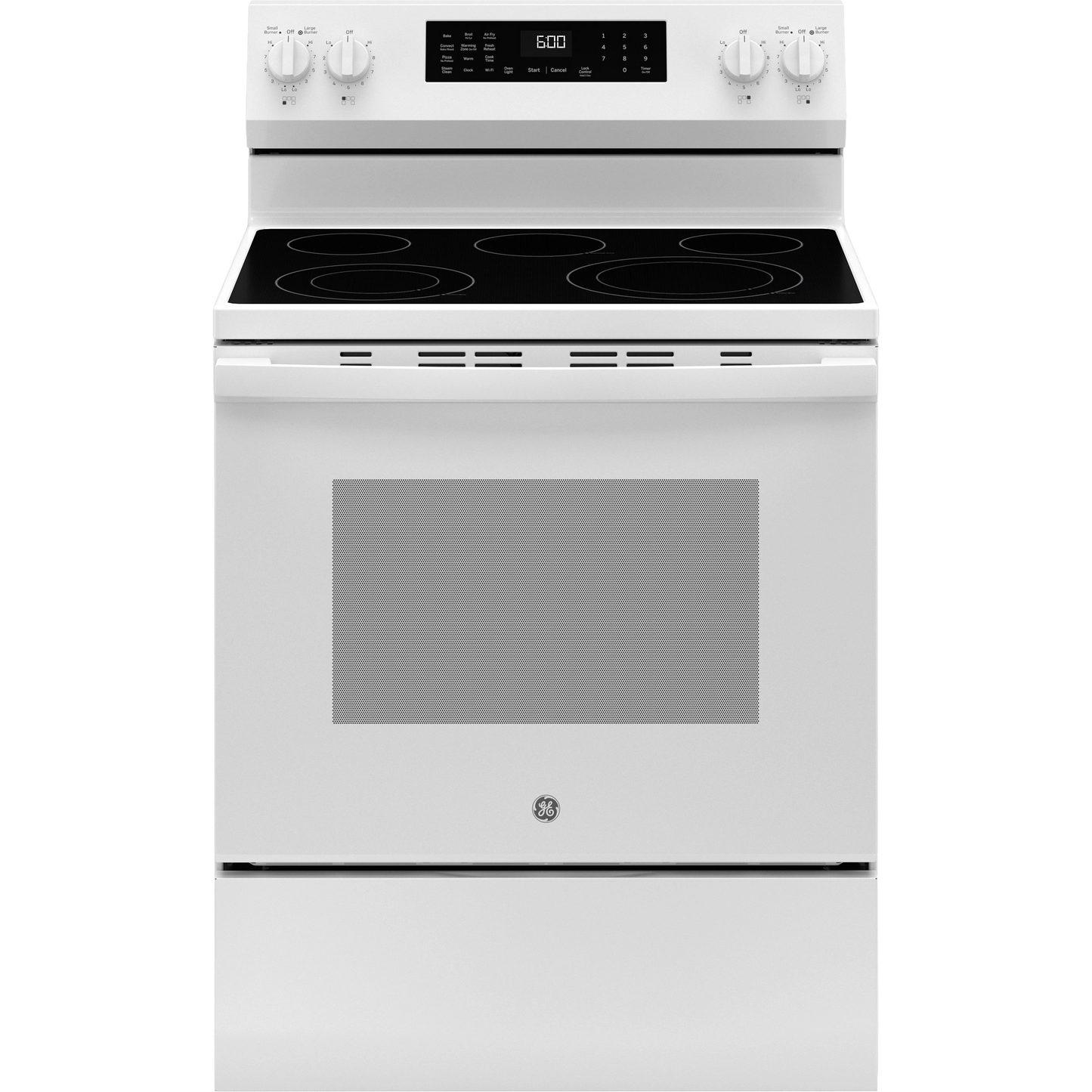 GE® ENERGY STAR® 30" Free-Standing Electric Convection Range with No Preheat Air Fry and EasyWash™ Oven Tray