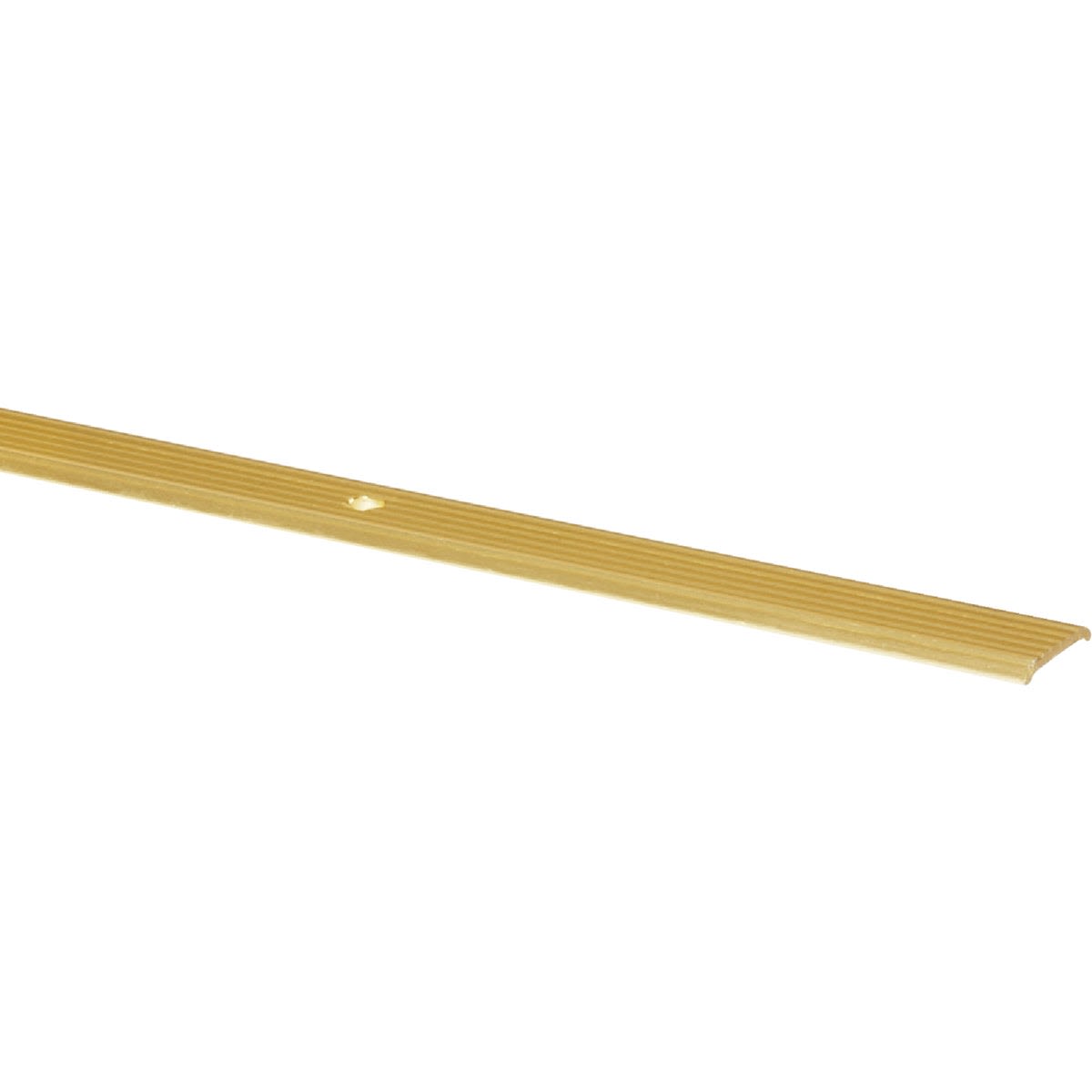 Satin brass aluminum seam binder strip for flooring transition and home improvement projects under $50 collection