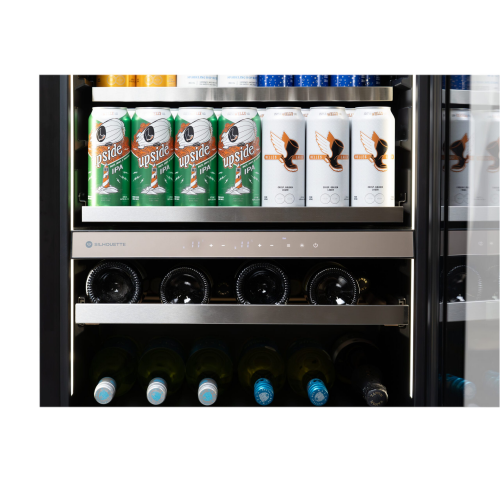 Silhouette Pro 24inch Under Counter Wine and Beverage Centre Panel Ready