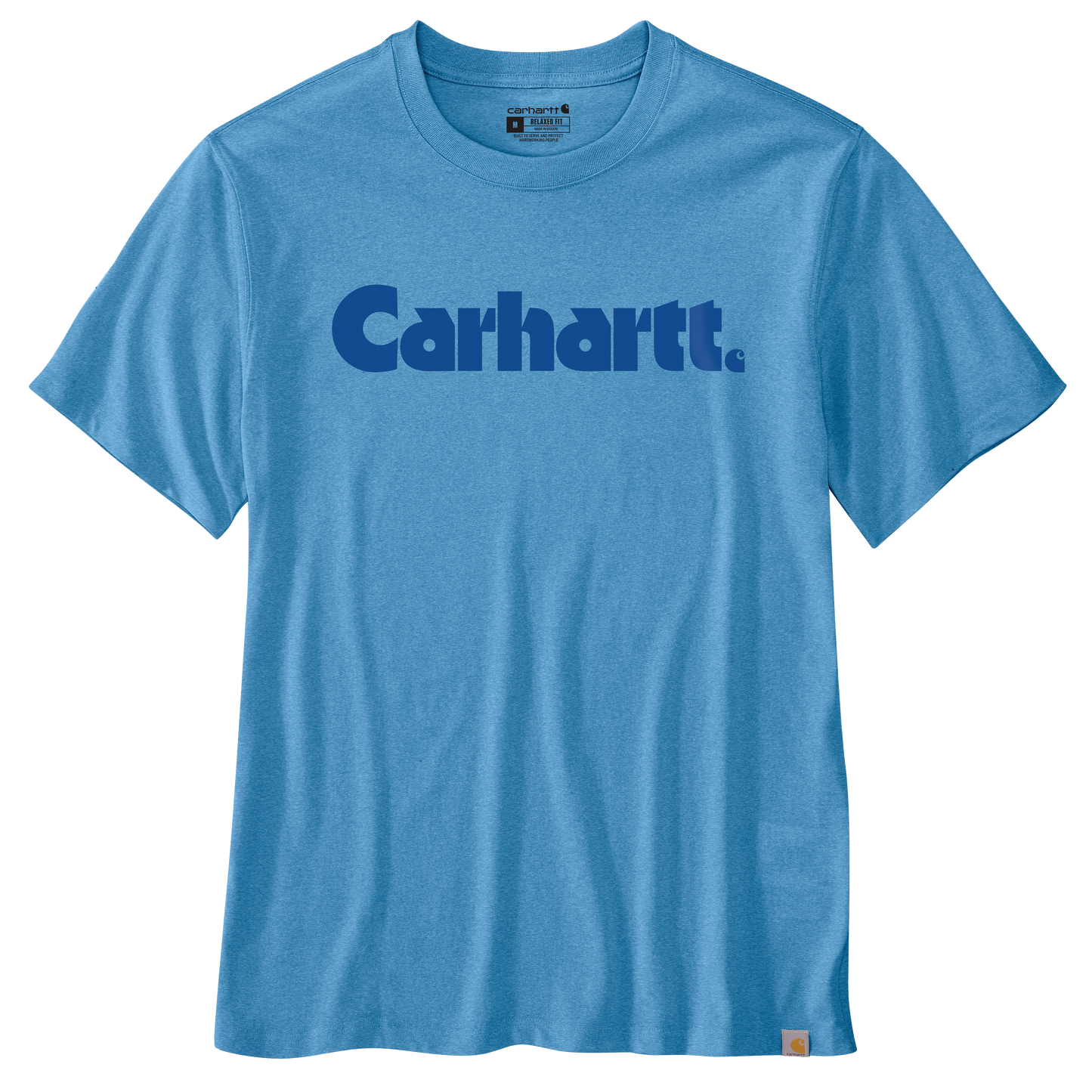 Carhartt Men's Relaxed Fit Lightweight Short-Sleeve Logo Graphic T-Shirt