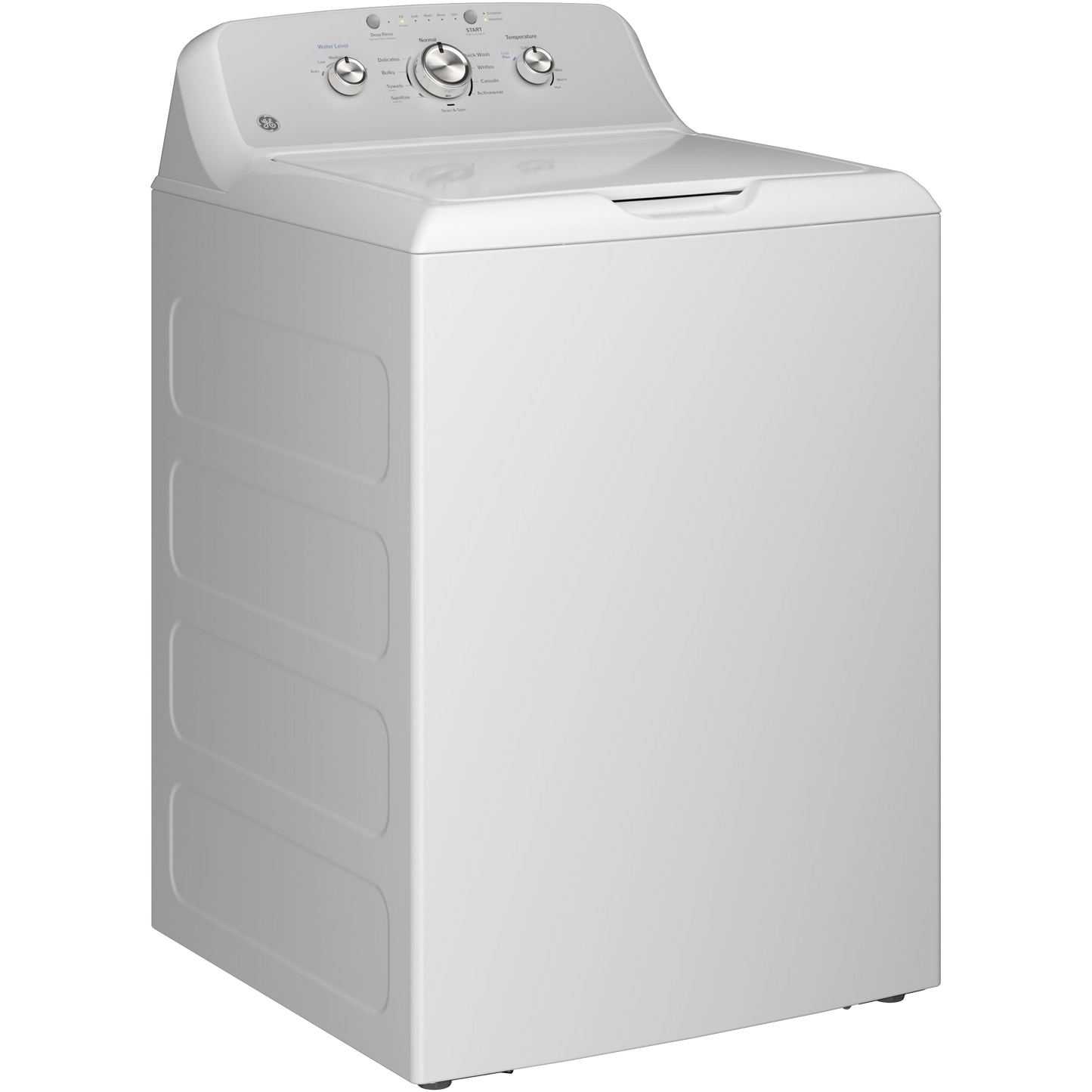 GE® 4.3 cu. ft. Capacity Washer with Stainless Steel Basket,Cold Plus and Water Level Control