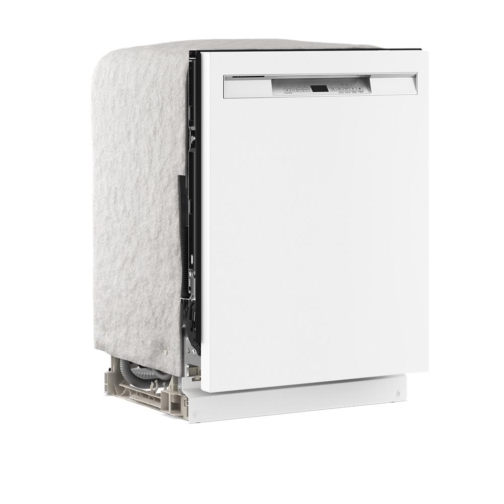 White front control built-in dishwasher from Dishwashers and Kitchen & Kitchenware collections with PowerBlast® cleaning cycle