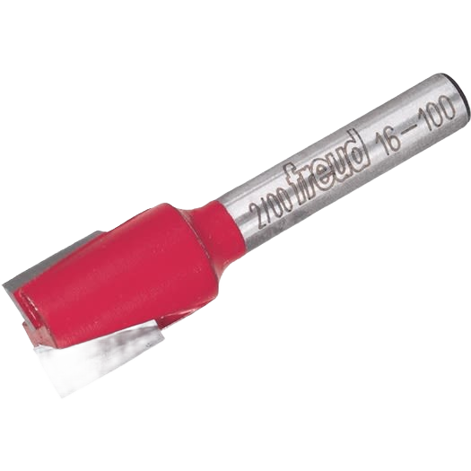 Half-inch carbide tip mortising bit with red coating for clean, precise cuts in power tool accessories and drill bits collections