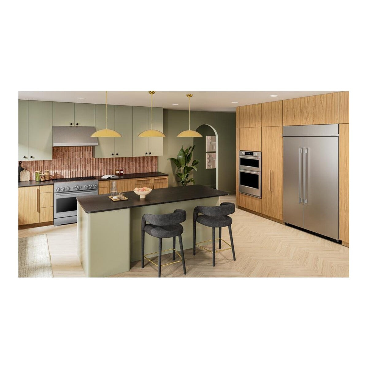 36-Inch 6-Element Induction Freestanding Commercial-Style Range with Air Fry