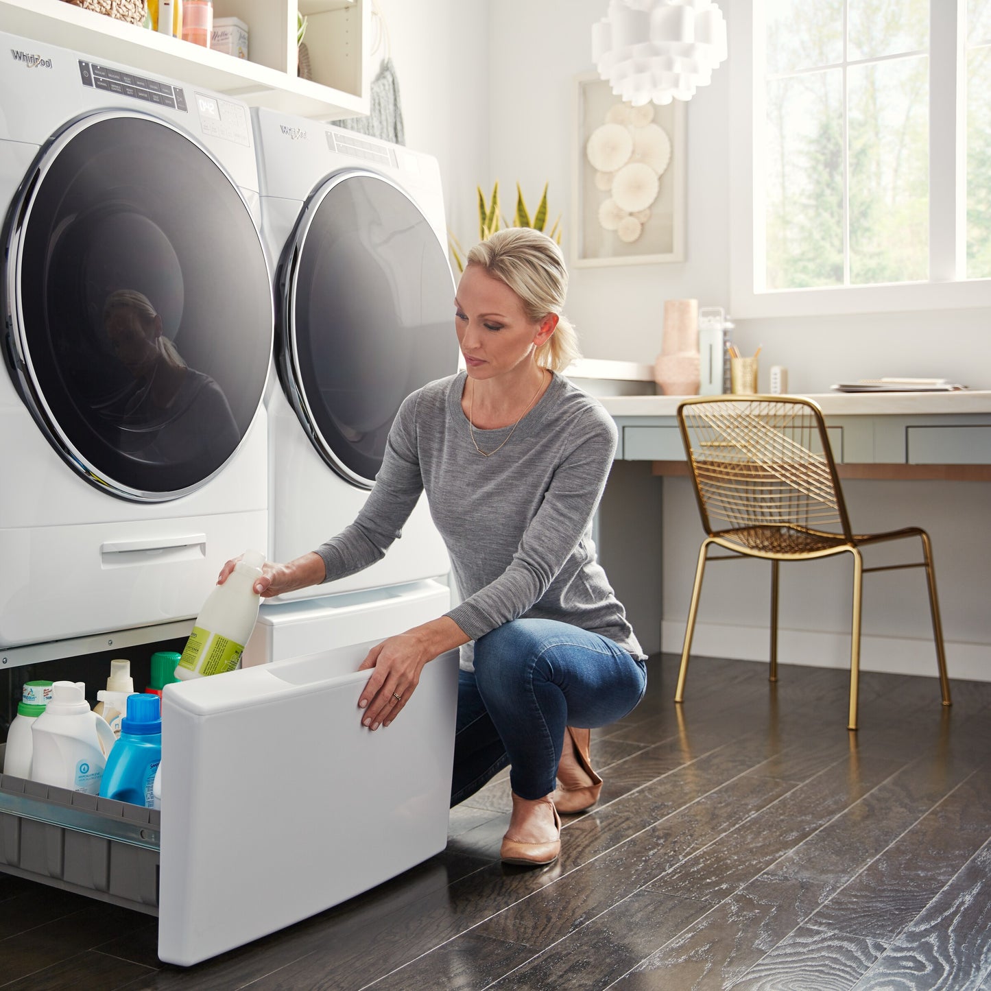 7.4 cu. ft. Front Load Electric Dryer with Intuitive Touch Controls