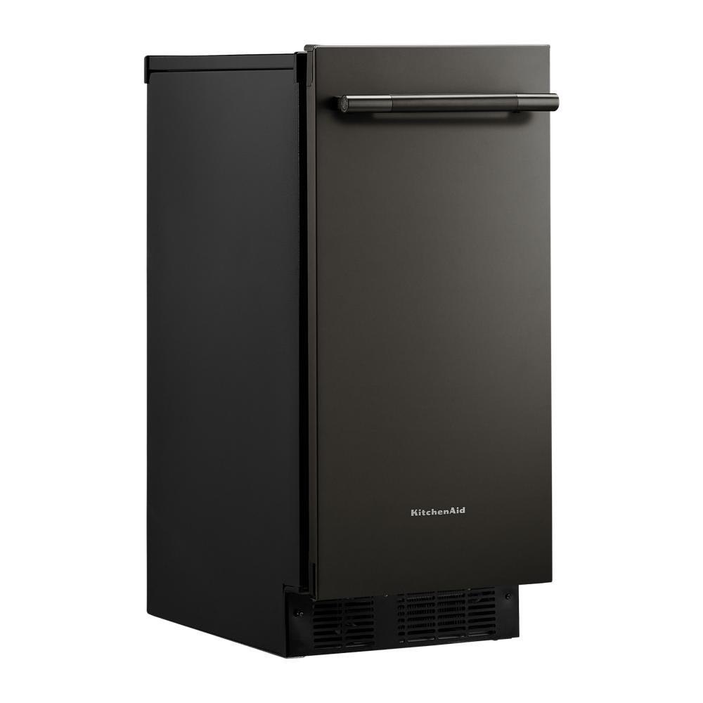15-Inch 25 lb. Automatic Ice Maker with Clear Ice Technology in Black Ore