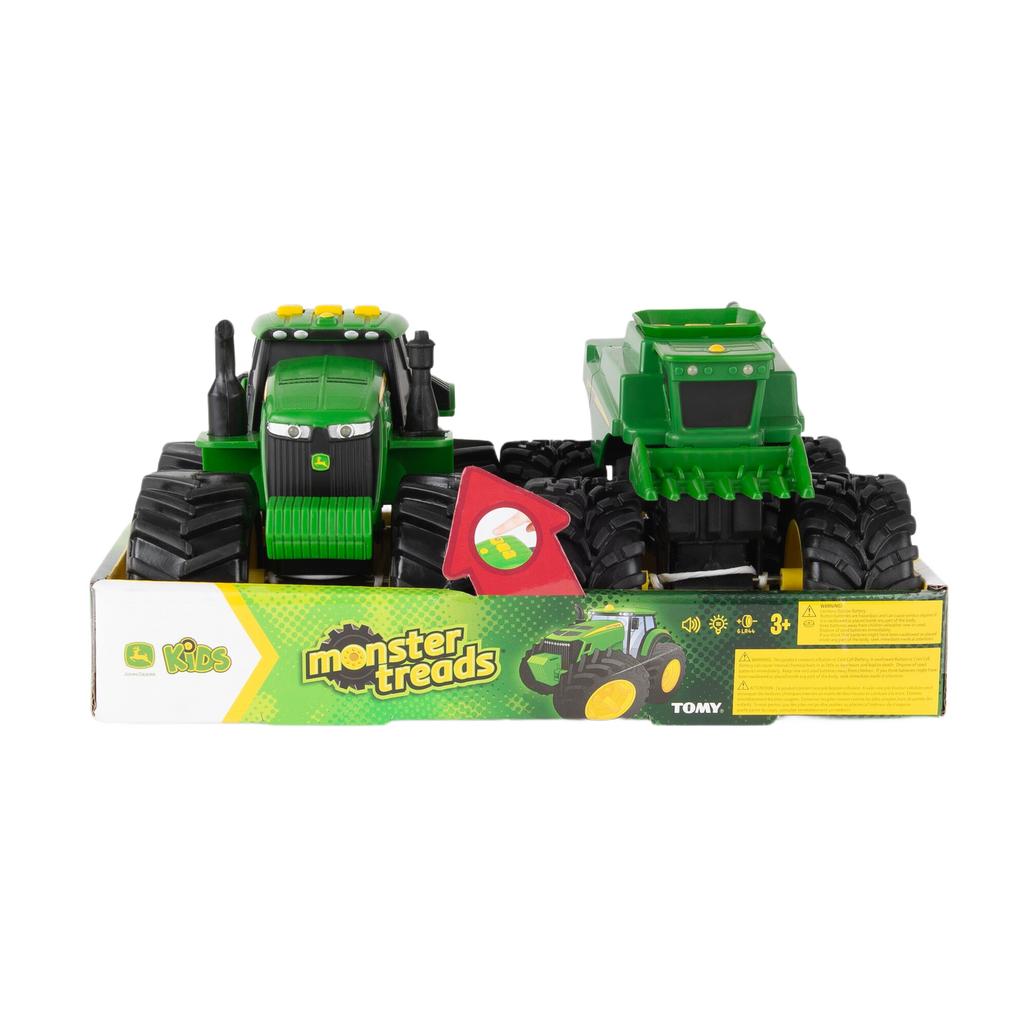 John Deere 6 in. Monster Treads, 2-Pack