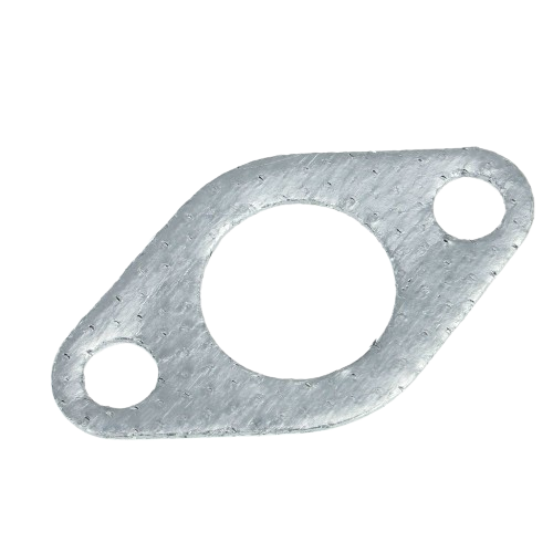 Metal muffler gasket with three-hole design for John Deere parts and lubricants in home improvement tools collection