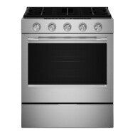 5.0 Cu. Ft. Smart Slide-in Gas Range with Convection Cooking Modes
