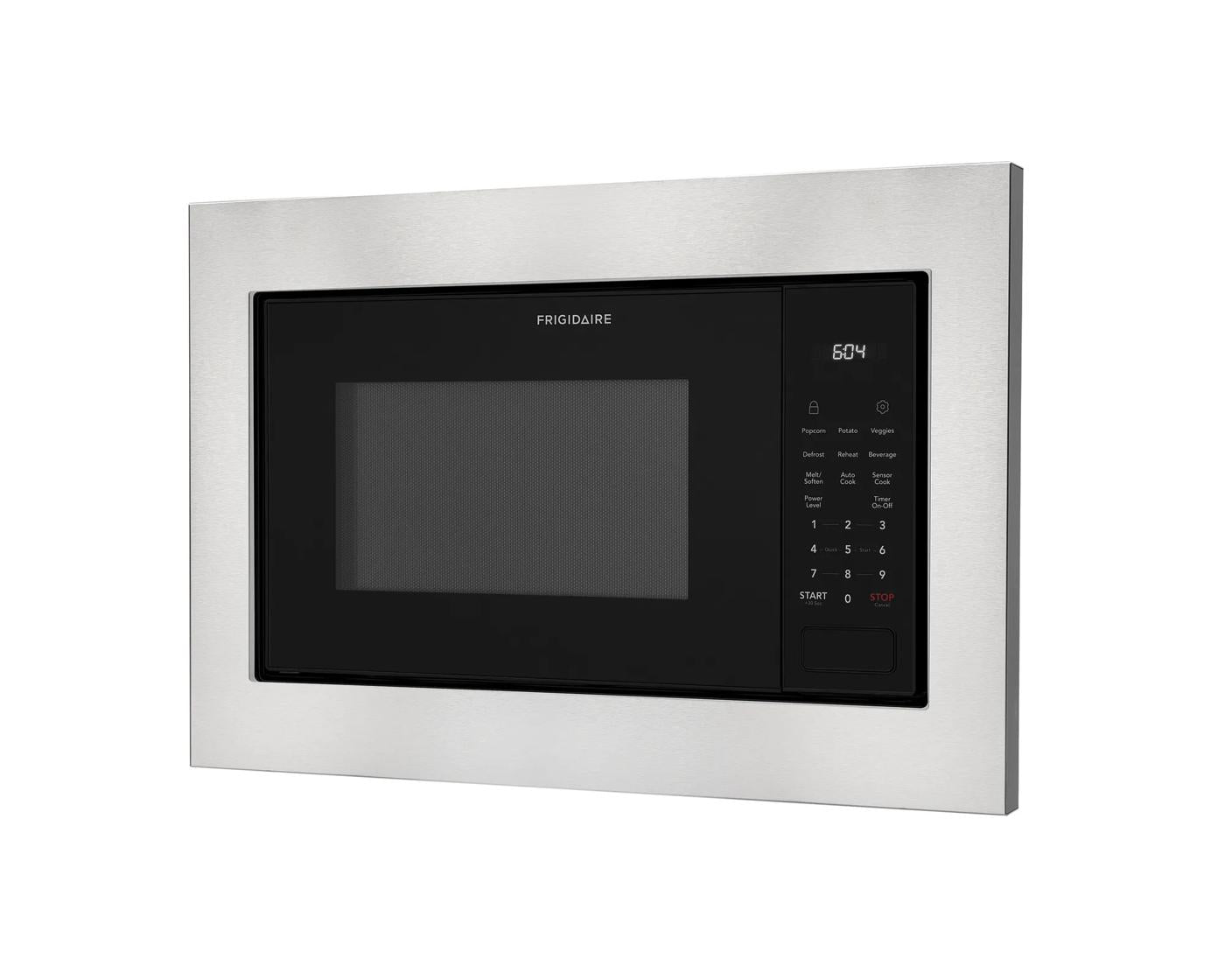 Built-in microwave with a smooth stainless-steel trim kit in Appliance Parts & Accessories collection