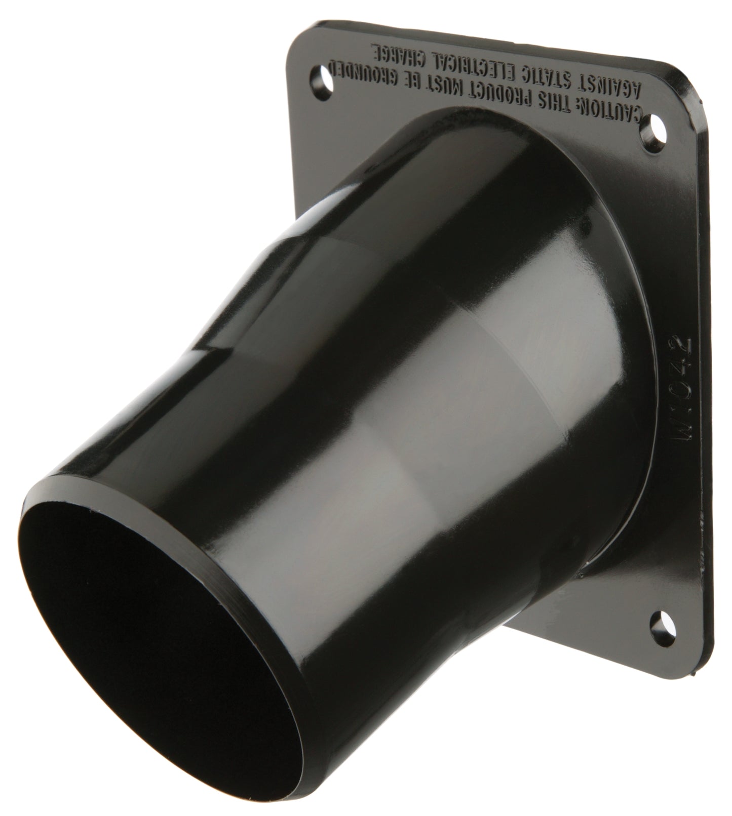 Black universal dust port attachment for woodworking tools in dust collectors and home improvement collections under $50