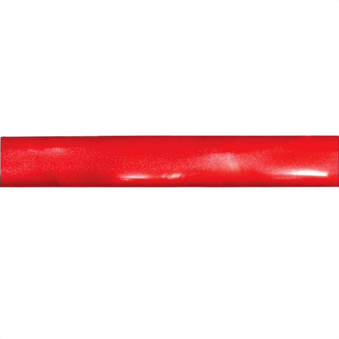 Red acrylic pen blank with vibrant patterns for woodworking tools and turning projects under $50 collections.