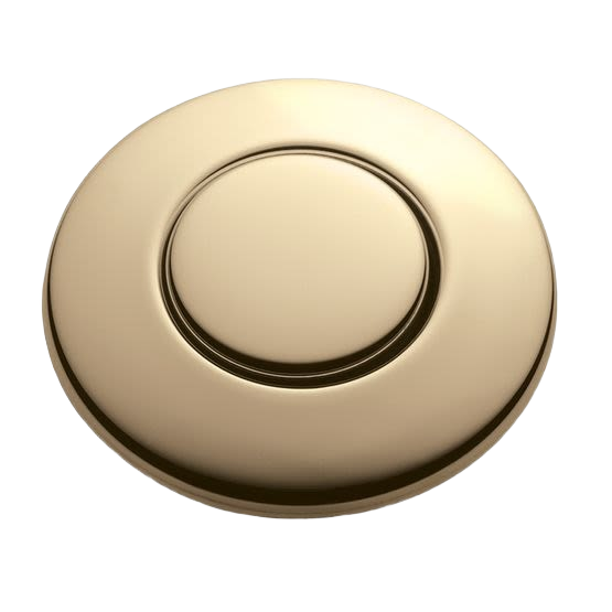 Round French Gold sink switch button for kitchen plumbing parts and repair under $50 collection