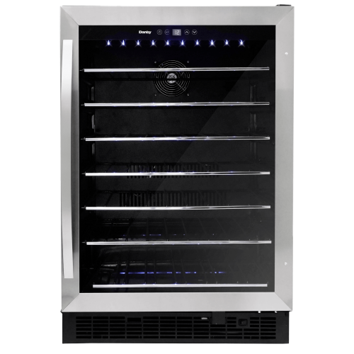 5.7 CF Built In Undercounter Wine Cooler, Single Door, Single Zone