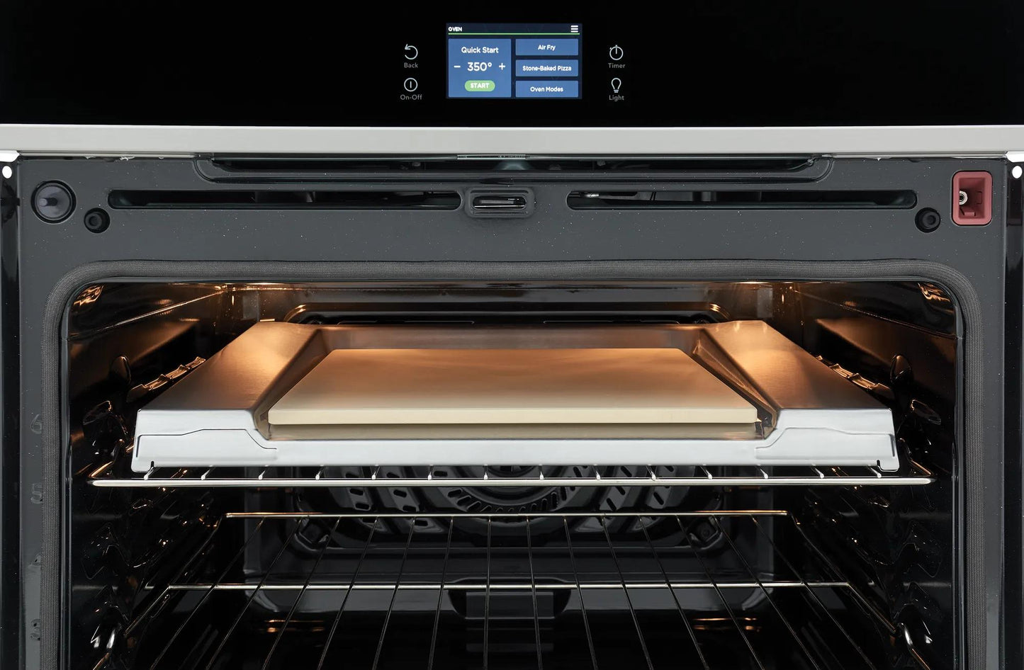 30" Single Electric Wall Oven with Stone-Baked Pizza
