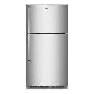 Whirlpool® 33-inch Wide Top Freezer Refrigerator with Total Coverage Cooling- 21.3 Cu. Ft.