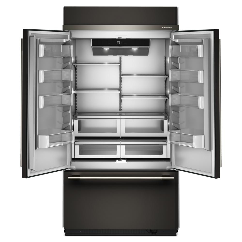 24.2 Cu. Ft. 42" Built-In French Door Bottom Mount Refrigerator with Platinum Interior