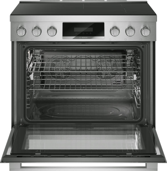 800 Series, Induction freestanding range, 36'', Stainless Steel