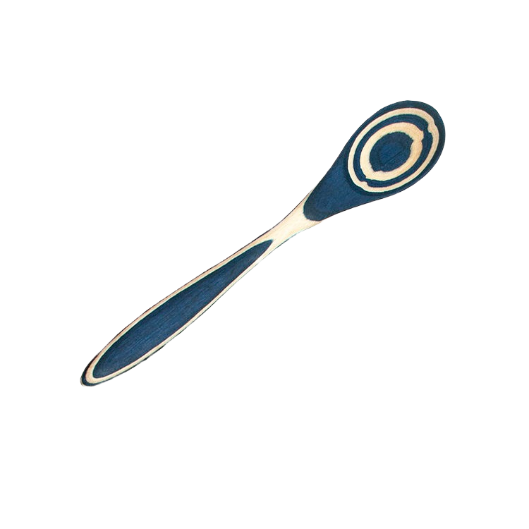 Blue laminated Pakka wood mini spoon for kitchen utensils and cooking gadgets under $50 collection