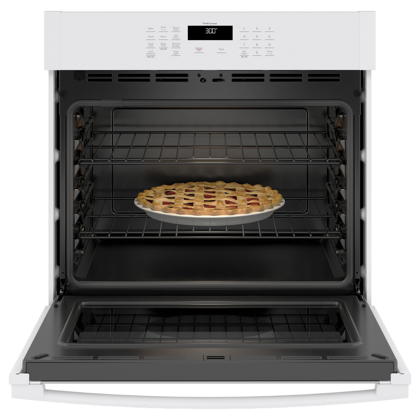 GE® 30" Smart Built-In Self-Clean Single Wall Oven