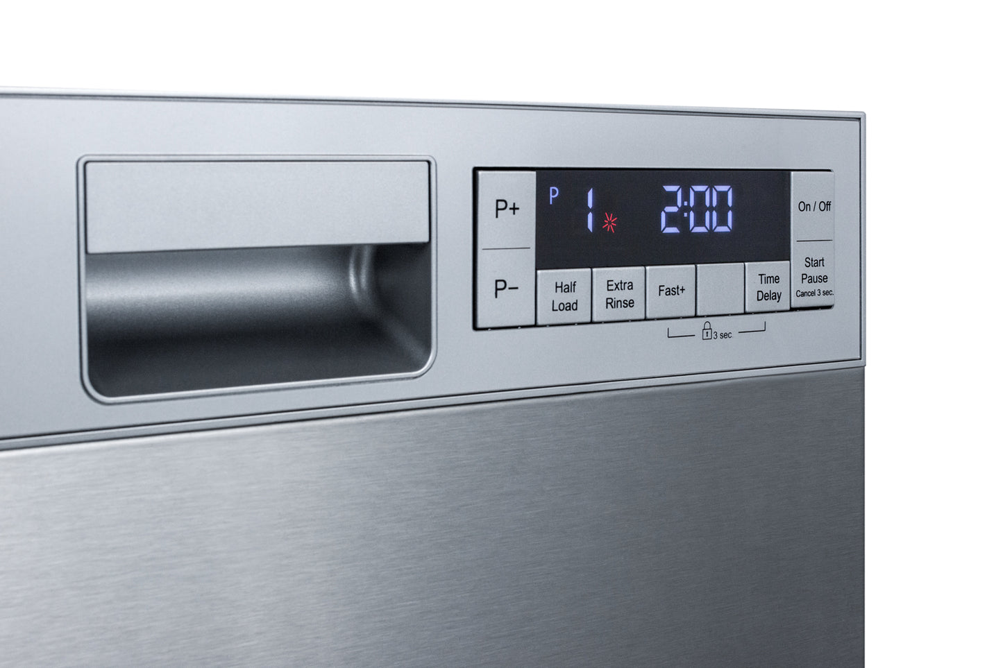 18" Wide Built-In Dishwasher, ADA Compliant